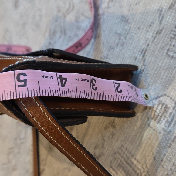 Patricia Nash Brown Leather Crossbody Bag - Picture 6 of 6